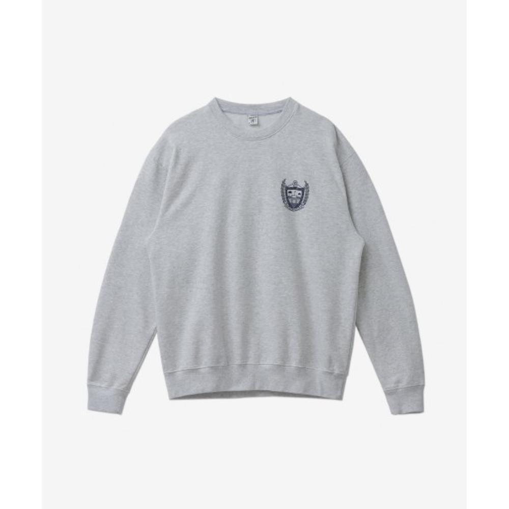 スウェット・トレーナー Sporty & Rich Beverly Hills Man to Man Heather Gray CR456HG