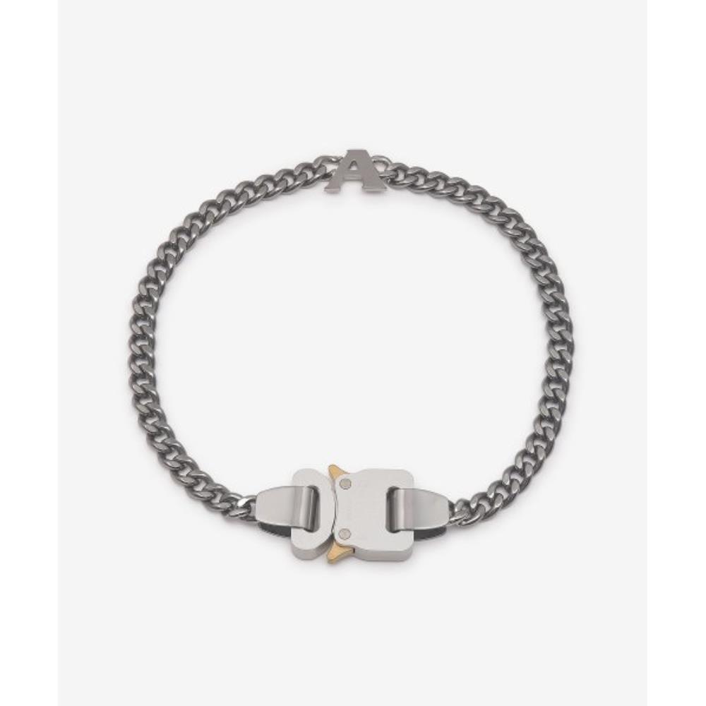 ブレスレット ALYX Chain Buckle Necklace Silver AAUJW0211OT01GRY0002 AAUJW