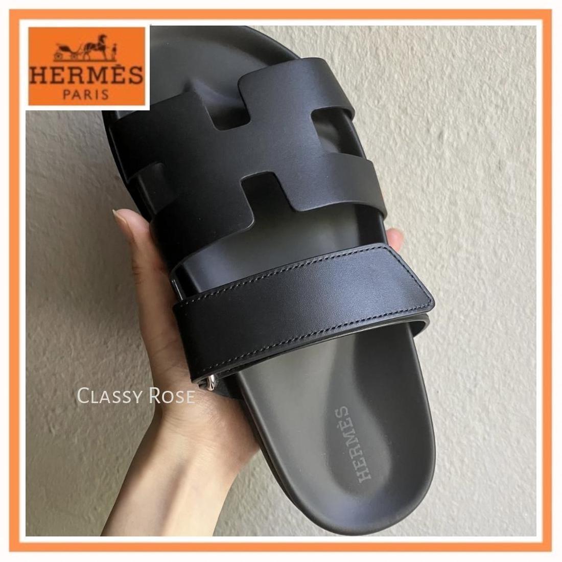 【HERMESシンプルお洒落サンダル】《シプレ》 Chypre sandal
