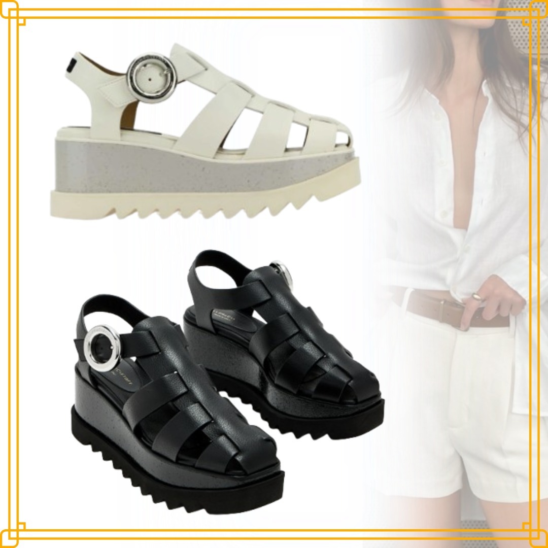 ◆大人気◆【Stella McCartney】Elyse プラットフォームサンダル