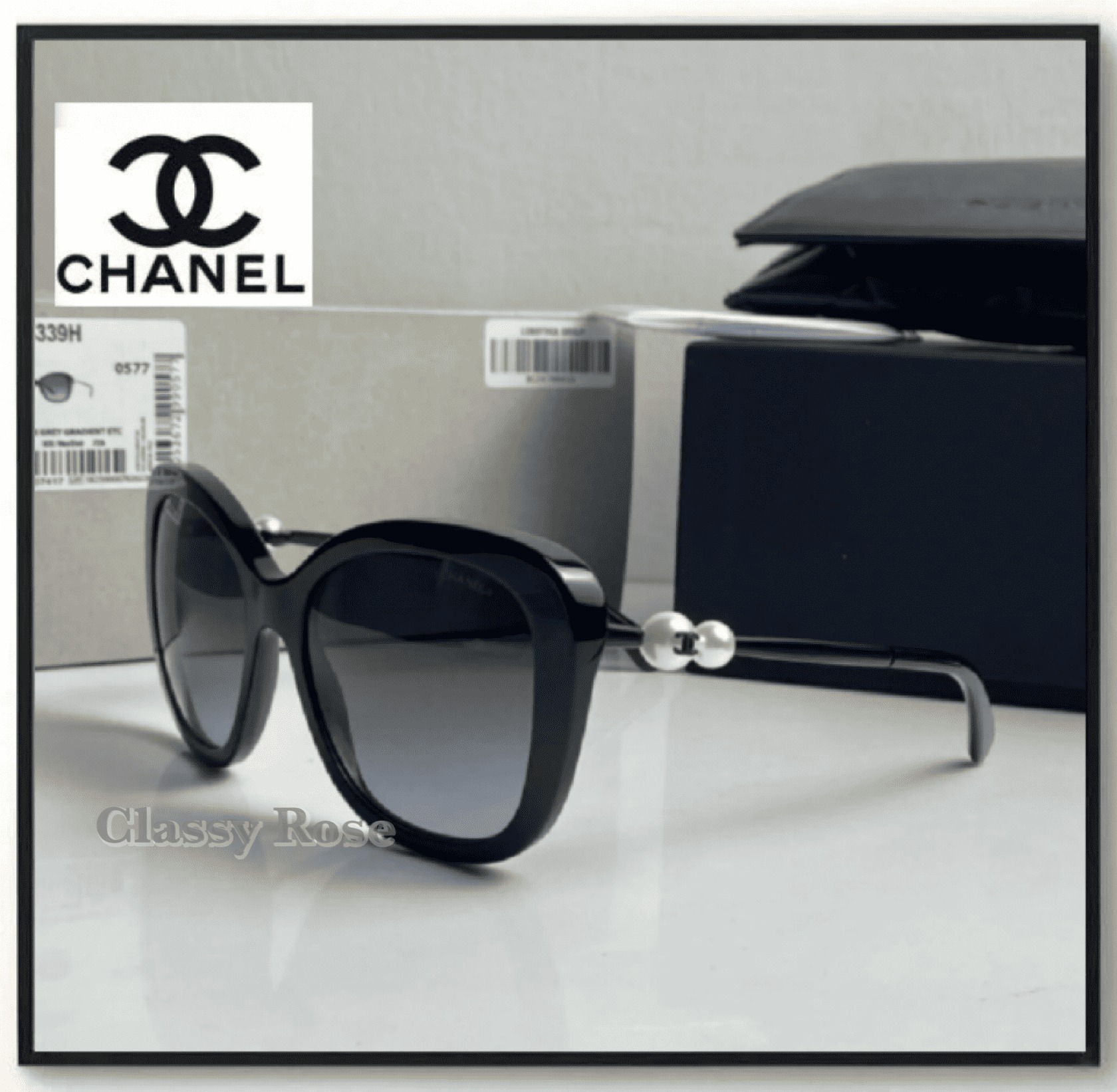 【CHANEL★パールが華やか】シャネル ダブルパール サングラス