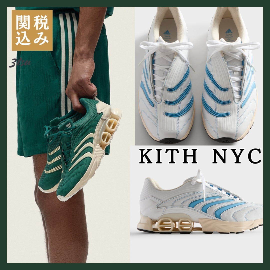KITH★for adidas Football Predator Megaride スニーカー 2色