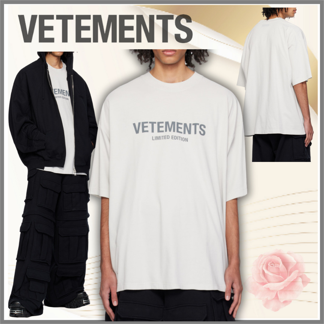 【VETEMENTS】グレー Limited Edition Tシャツ