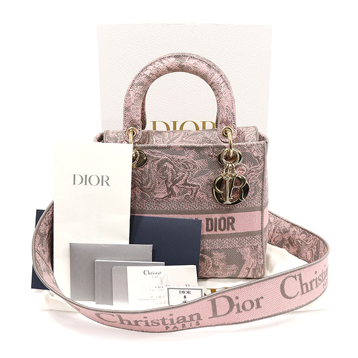 DiorリバースエンブロイダリーレディディオールD-LITEミディアム