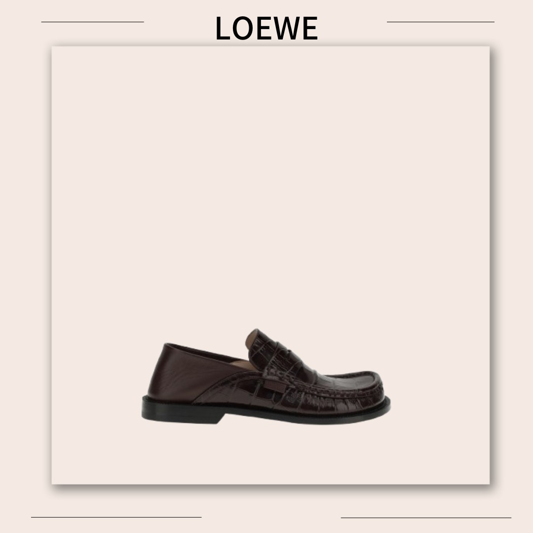 〈LOEWE〉カンポ ローファー（カーフ）（関税込み）