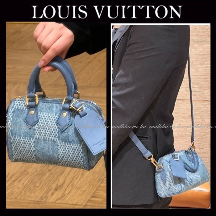 国内発☆【LOUIS VUITTON】スピーディ バンドリエール 18