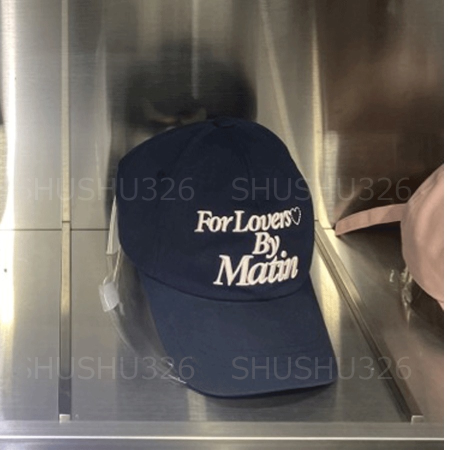★MATIN KIM ★ FOR LOVERS LOGO POINT BALL CAP MK2534HT023MLP_4.jpg