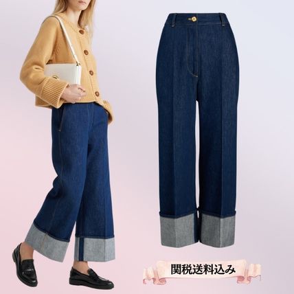 ☆残り1点☆ 関税送料込【PATOU】ジーンズ デニム ブルー PATOU(パトゥ) デニム・ジーパン(レディース) - 海外通販のBUYMA