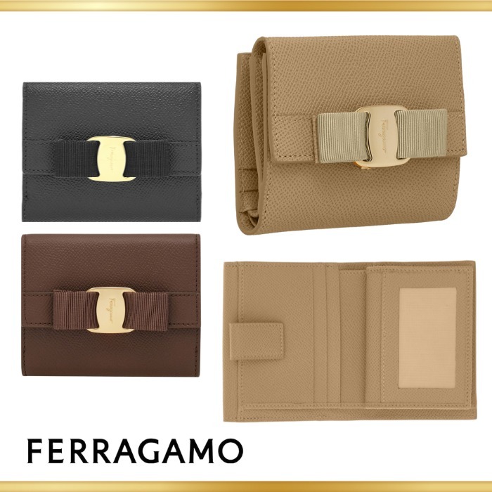 【FERRAGAMO】フェラガモ 日本限定商品 二つ折り財布