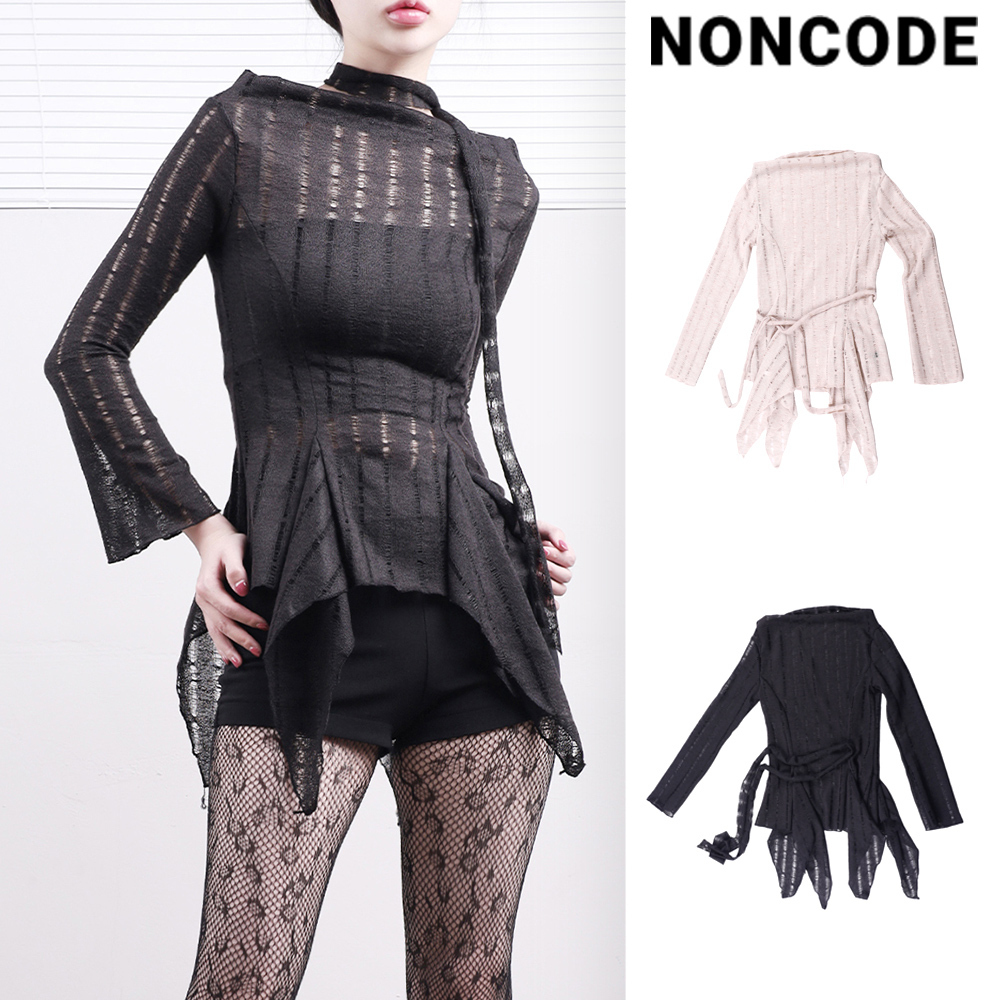 【NONCODE】Vesper See-Through Scarf One Piece