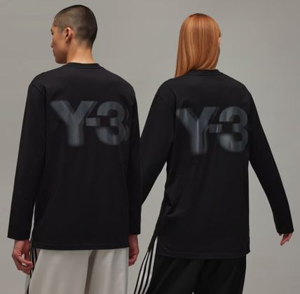 Y-3 ワイスリー Tシャツ 長袖 コットン メンズ 国内発/関税込 Tシャツ ロング Y-3(ワイスリー) Tシャツ・カットソー(メンズ