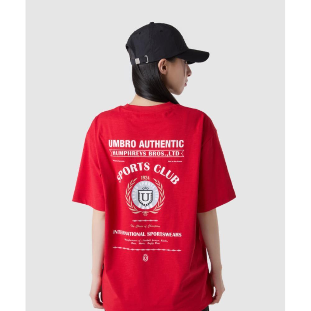 Tシャツ・カットソー UMBRO HBL Fresh Symbol Short Sleeve T-Shirt Red UQ221CRS54 U