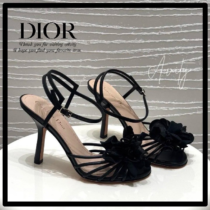 【エレガント&美脚効果も抜群】DIOR サンダル