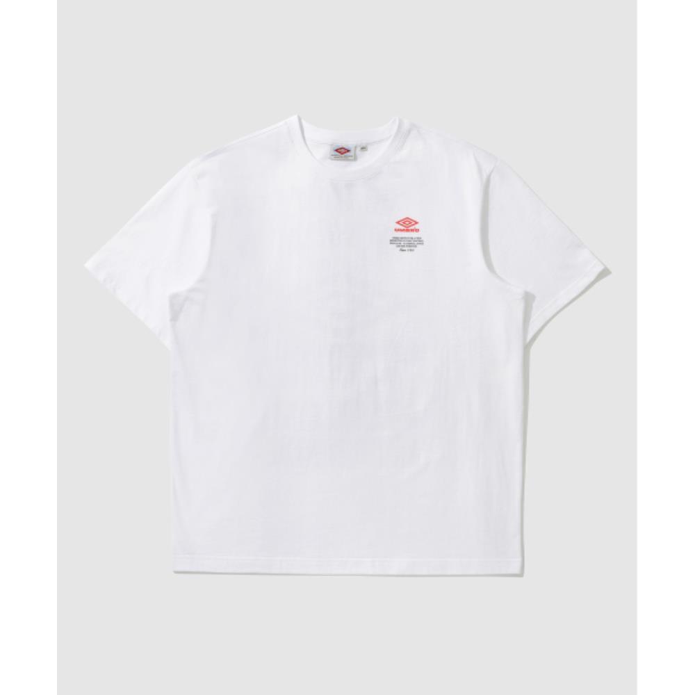 Tシャツ・カットソー UMBRO HBL CELEB Ombre Short Sleeve T-Shirt WhiteUP121CRS23 U