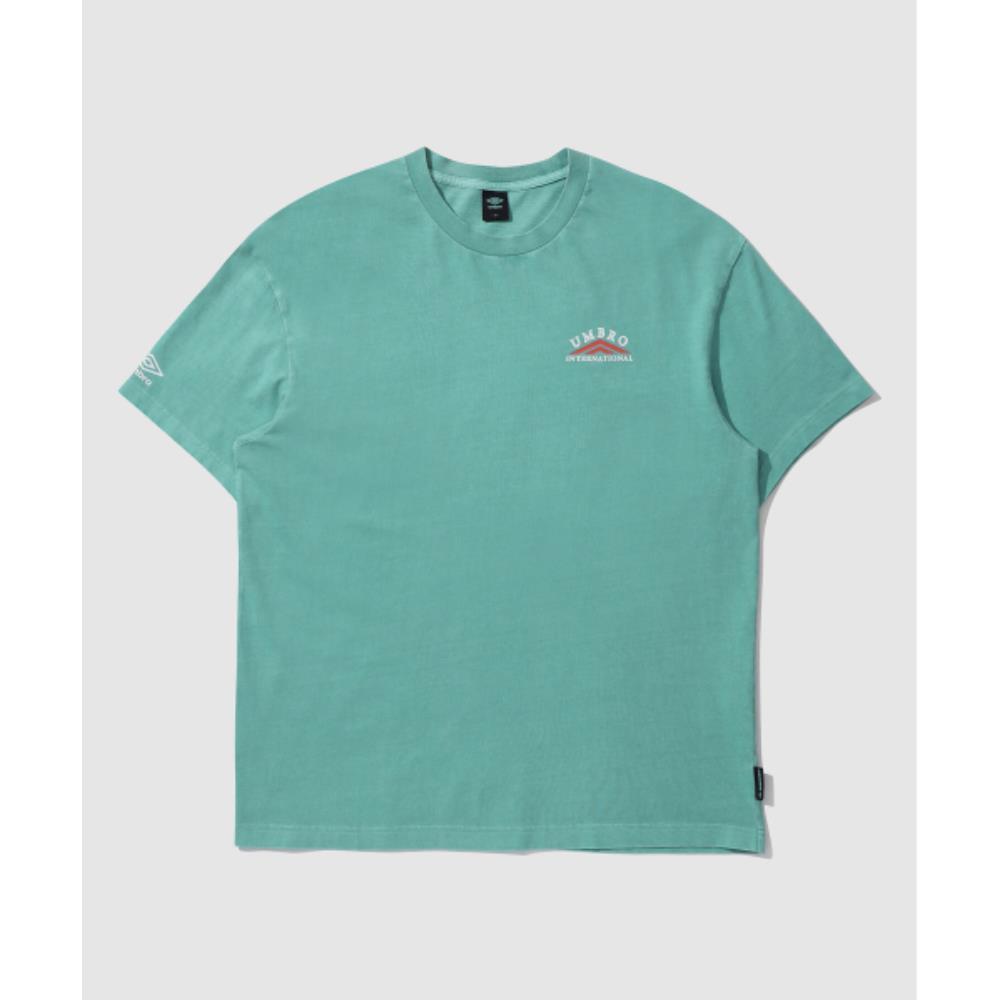 Tシャツ・カットソー UMBRO Revolt Pigment Short Sleeve T-Shirt Light GreenUP121CR