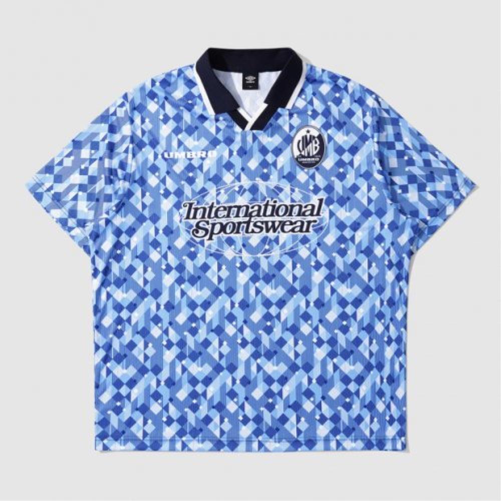 Tシャツ・カットソー UMBRO Water Ground Graphic Cara Type Short Sleeve T-Shirt Bl