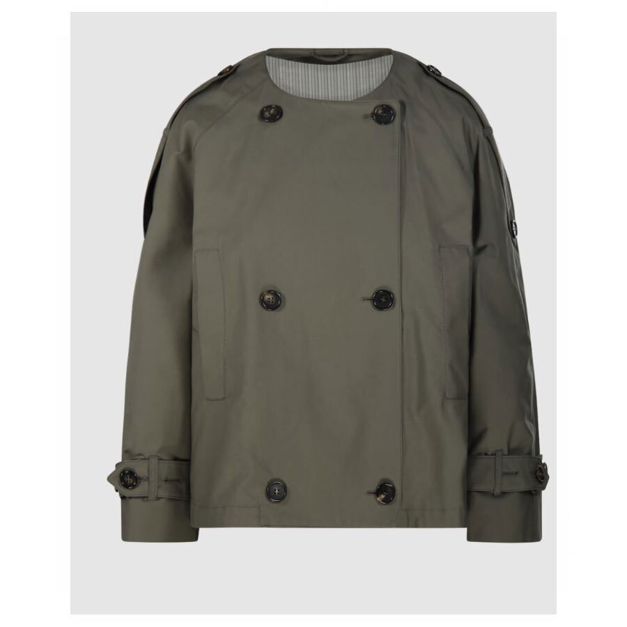 関税込*Max Mara The cube コットンショートトレンチコート JIM