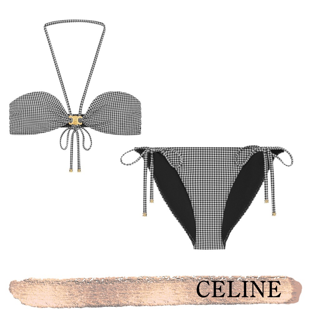 CELINE☆関税込☆Triomphe バルコネット ビキニセット