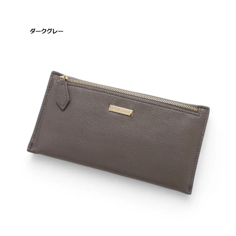 台湾 annadolly 本革 ダブルジッパー 折りたたみ財布 台湾 ANNA DOLLY(アンナドリー) 財布・小物(レディース) - 海外
