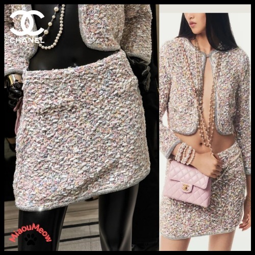 【エレガントな高級感♪】CHANEL★スカート