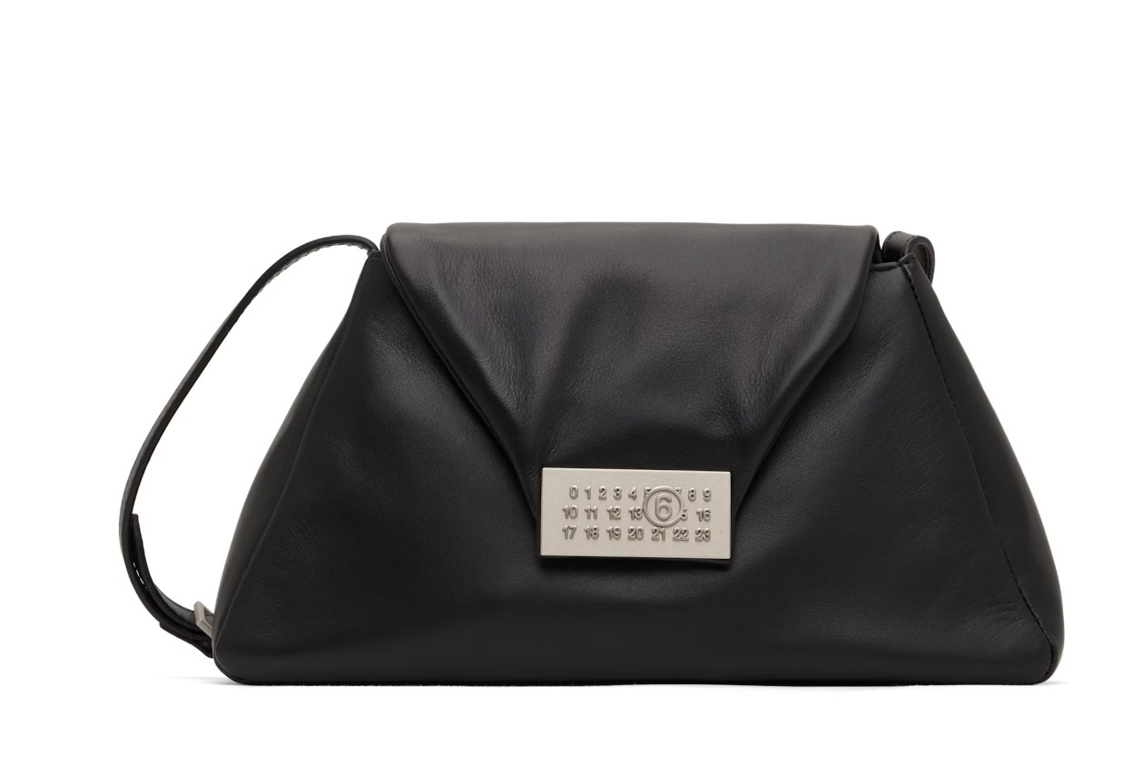 【MM6 Maison Margiela】ミディアム Numeric レザー バッグ