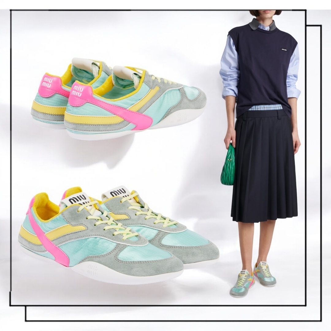 【国内発】MIU MIU ジムナジウム スニーカー