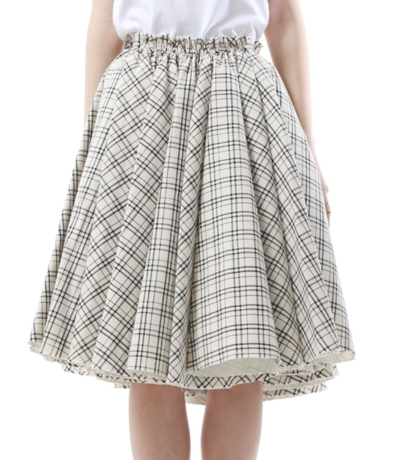 AMI｜SKIRTS (FSK229 WV0074 1360)