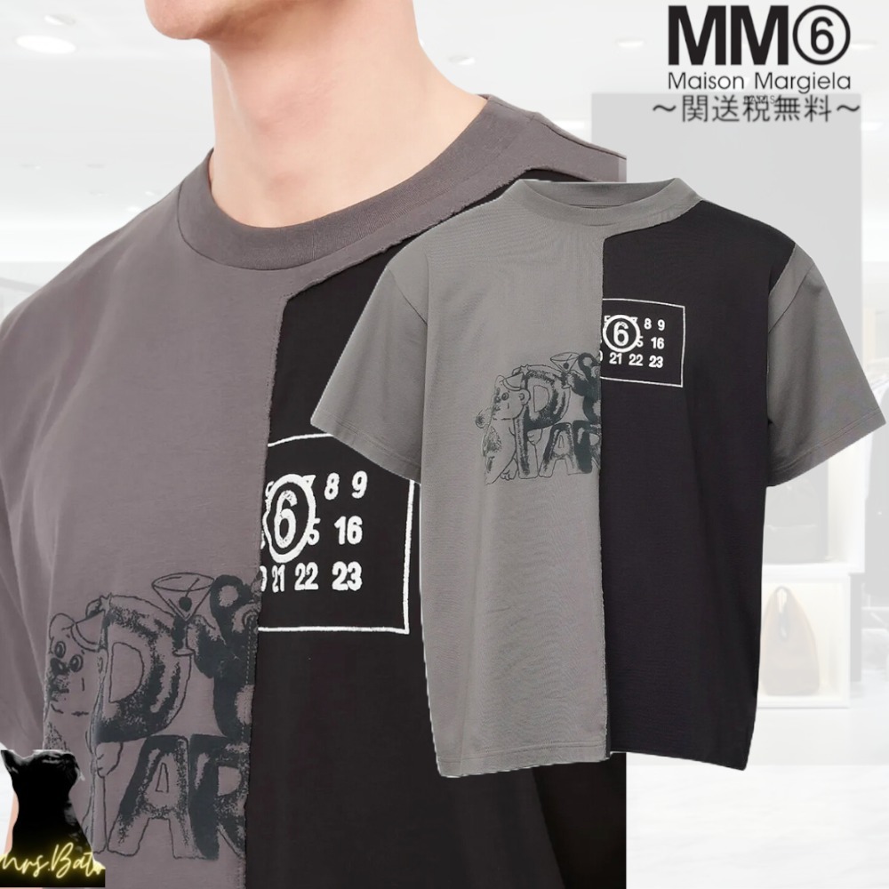 MM6 デニムに合う マルジェラ コットン Tシャツ 関送無料