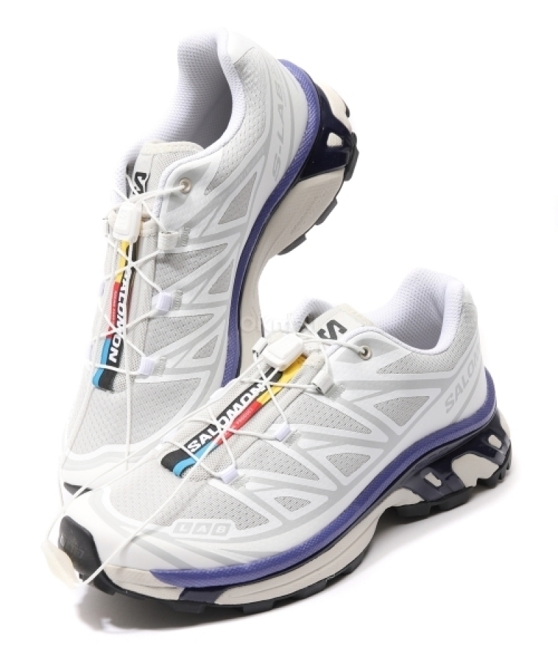 SALOMON｜SNEAKERS (XT-6 (White/Lunar rock/Liberty)(L4782