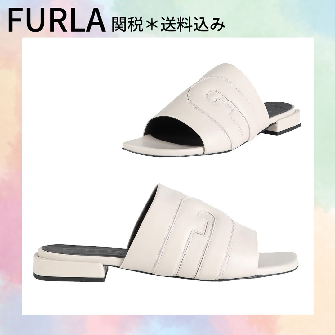 【FURLA】サンダル スライドサンダル【送料関税無料】