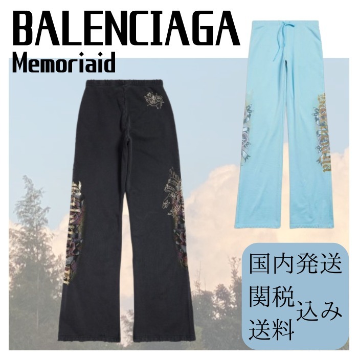 【クールに着飾る♪】BalenciagaTACKY TATTOO フレア スウェット