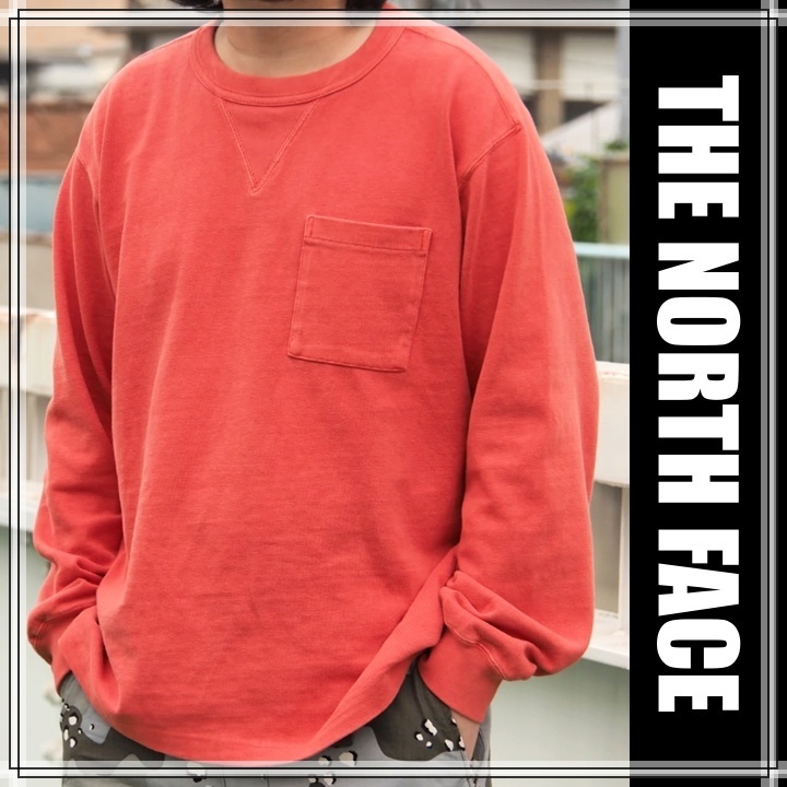 早い者勝ち!!! TNF PURPLE LABEL ◆ フィールド L/S ポケット T