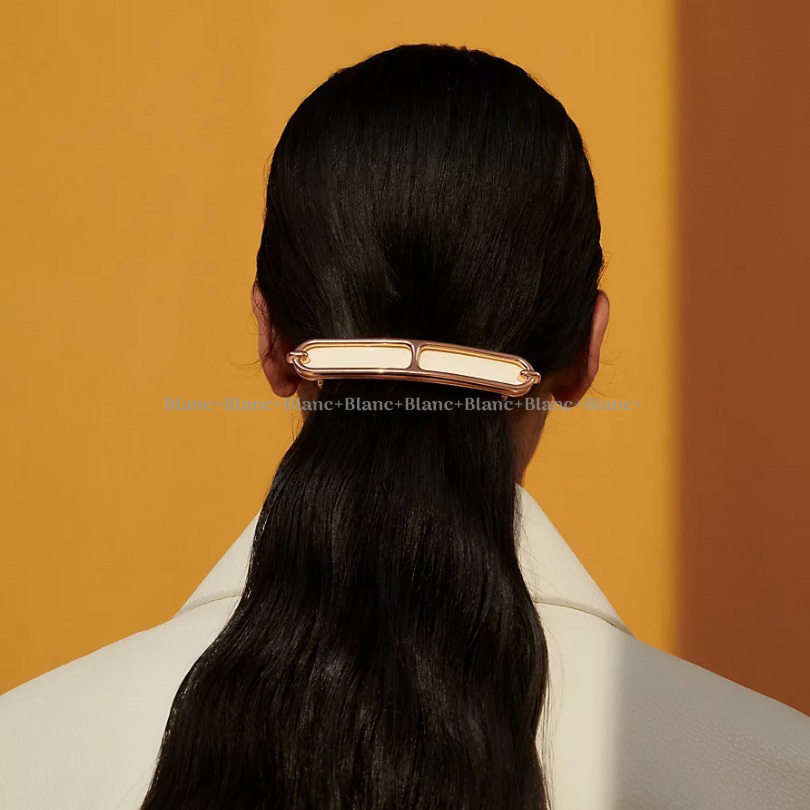 気品薫る艶感【HERMES】バレッタ《ルリ》 GM