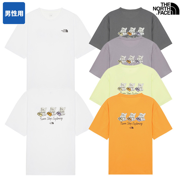 ★THE NORTH FACE☆M'S CHARACTER S/S R/TEE NT7UR09