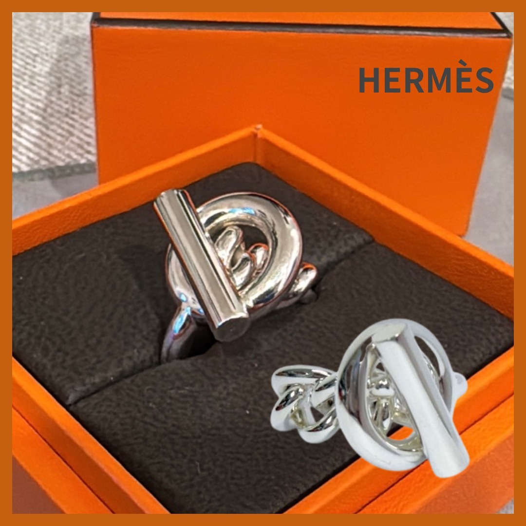 上品な存在感【HERMES】Croisette クロワゼット リング