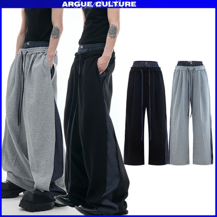 Argue Culture フレアパンツ スラックス ラインストーン入り Argue Culture(アーギューカルチャー) パンツ・ボトムス(メンズ