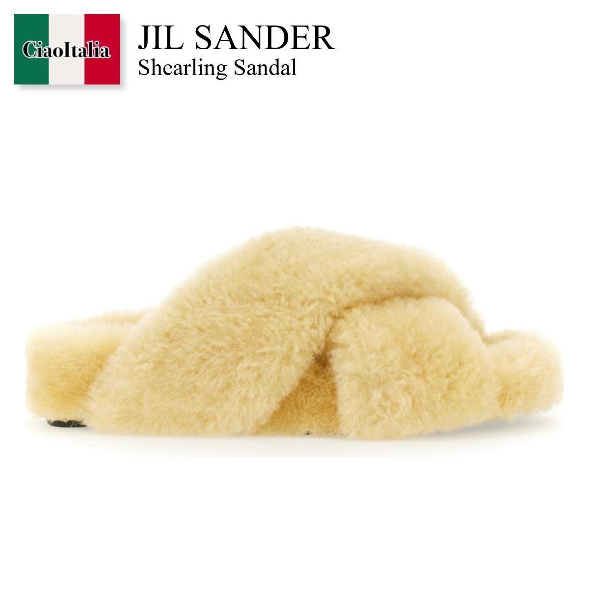 サンダル・ミュール Jil Sander Shearling Sandal