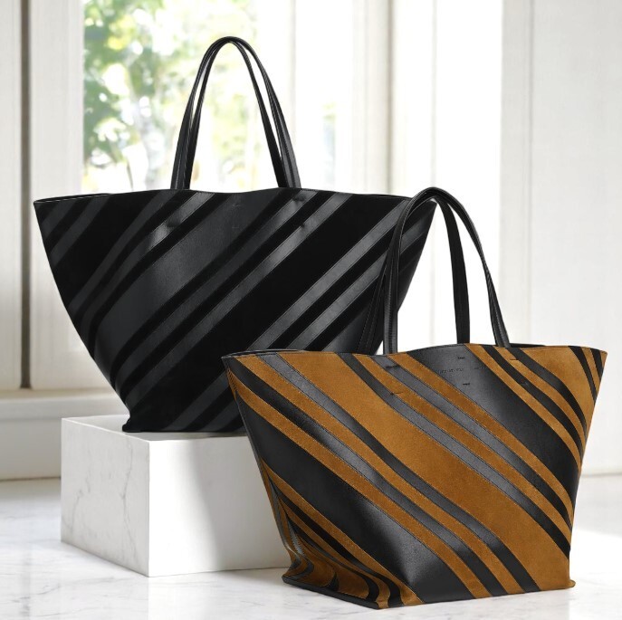 海外希少【PHOEBE PHILO】レザー&スエード バスケットバッグ 2色