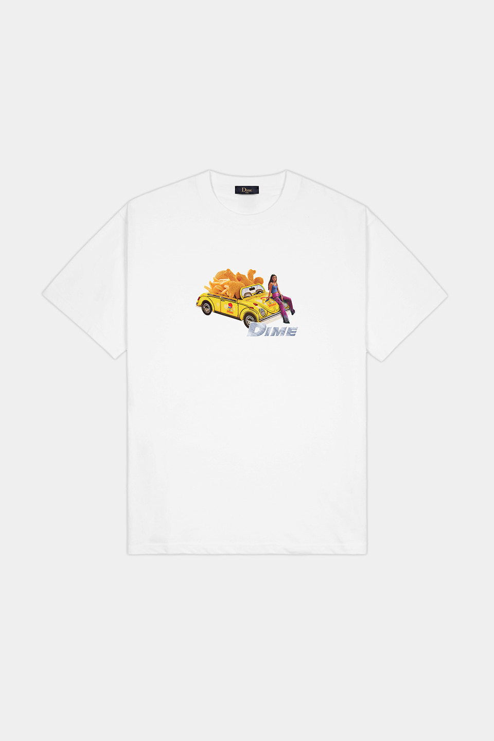 【DIME】 2Fast 2Delicious T-Shirt / White