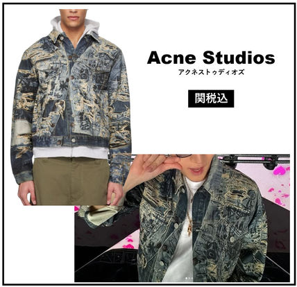 完売必至【アクネ】トロンプルイユ デニムジャケット 関税込み