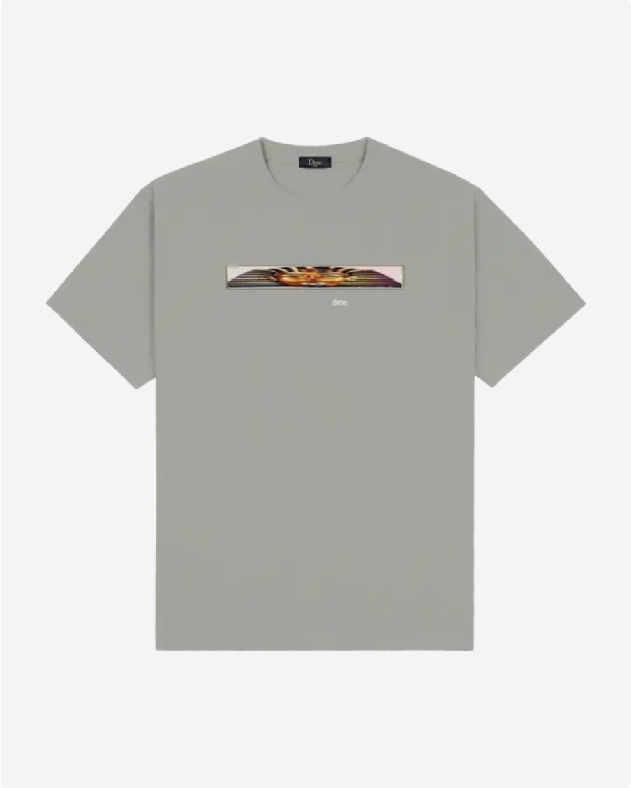 【DIME】 Stretch T-Shirt / Gravel