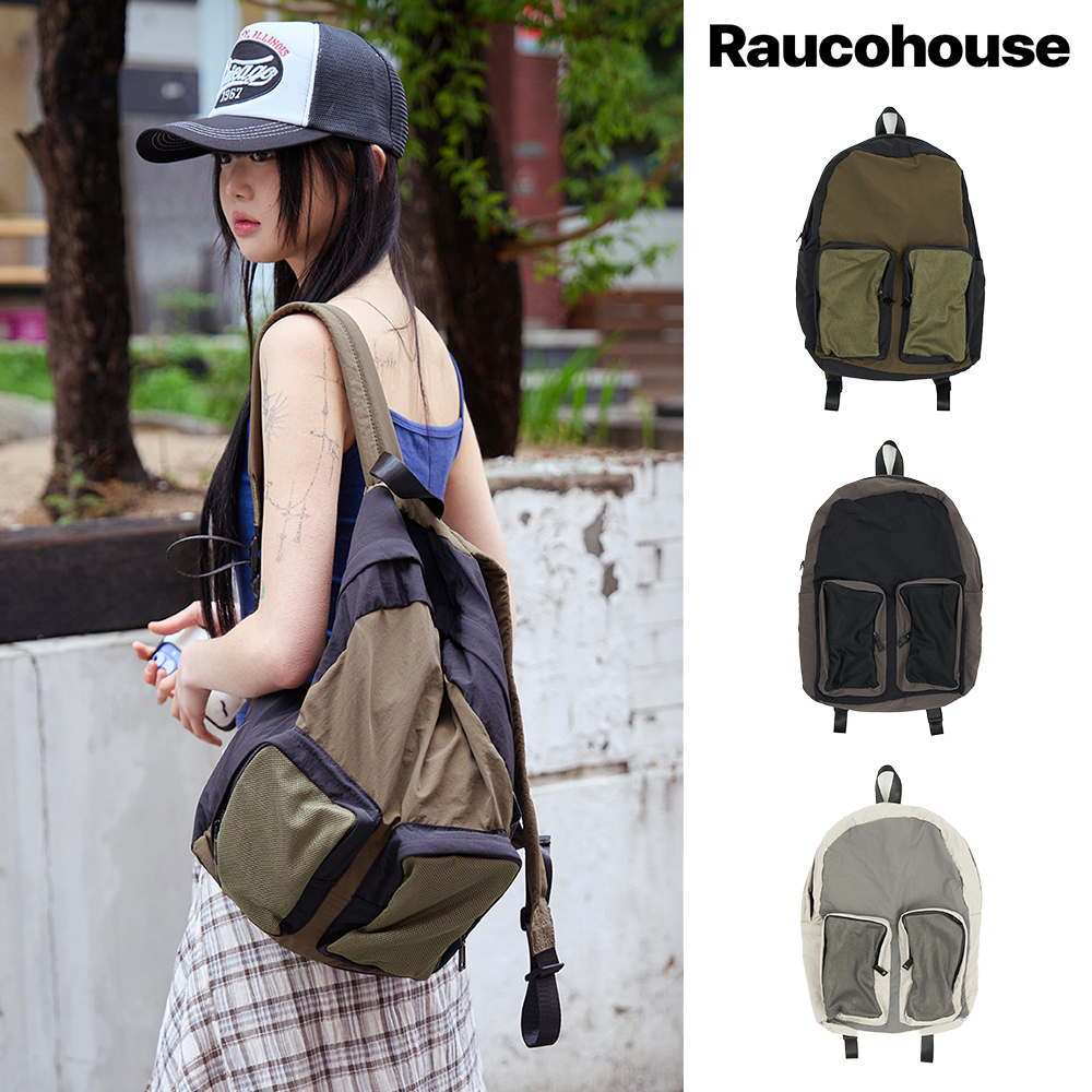 【Raucohouse】Varka two pocket backpack
