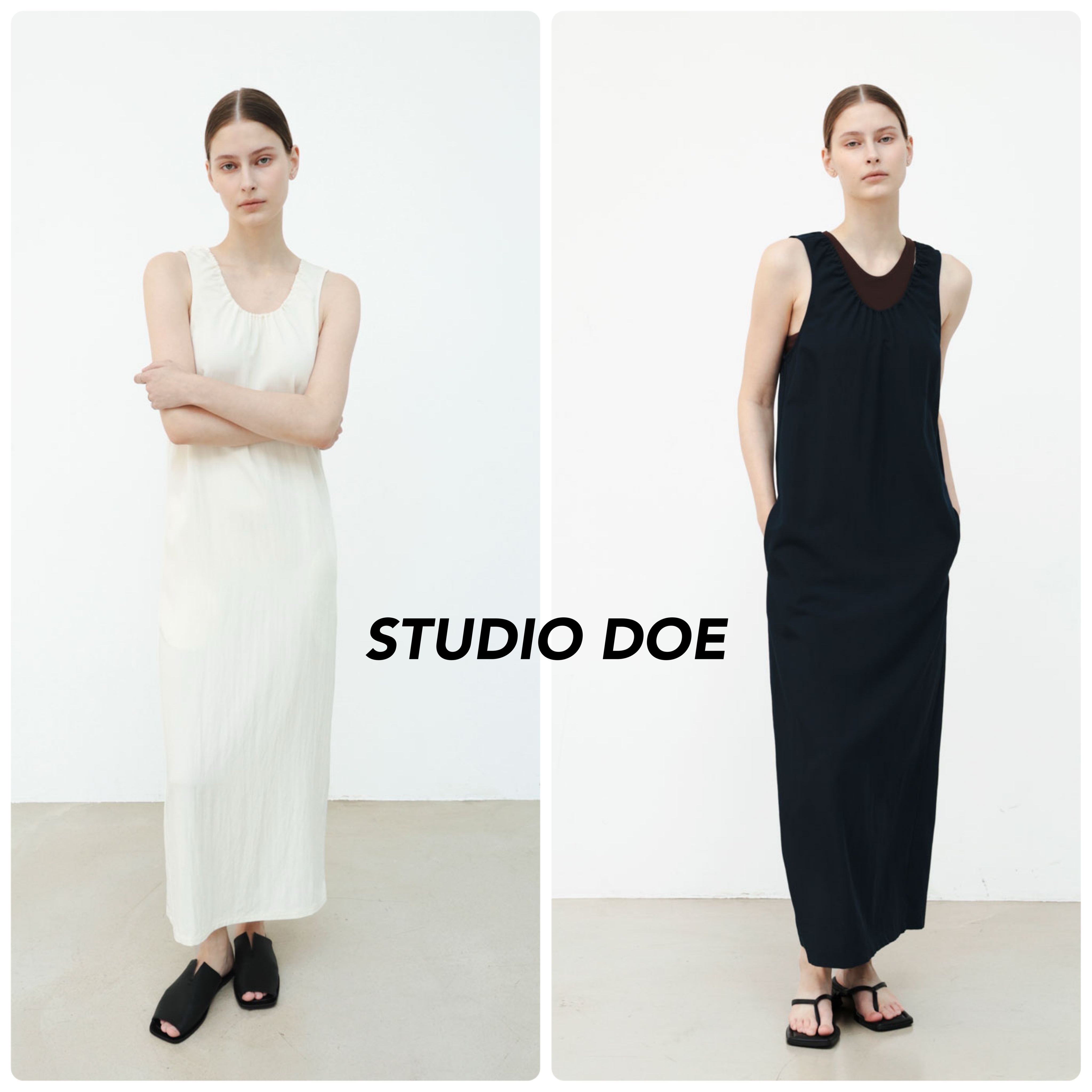 ★TODAYFUL × Studio Doe コラボ Neck Gather Dress/送料込