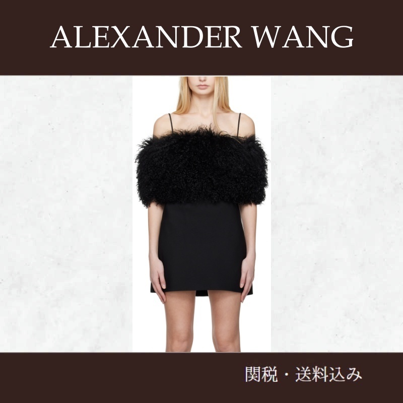 Alexander Wang ☆デタッチャブル シアリング ミニワンピース