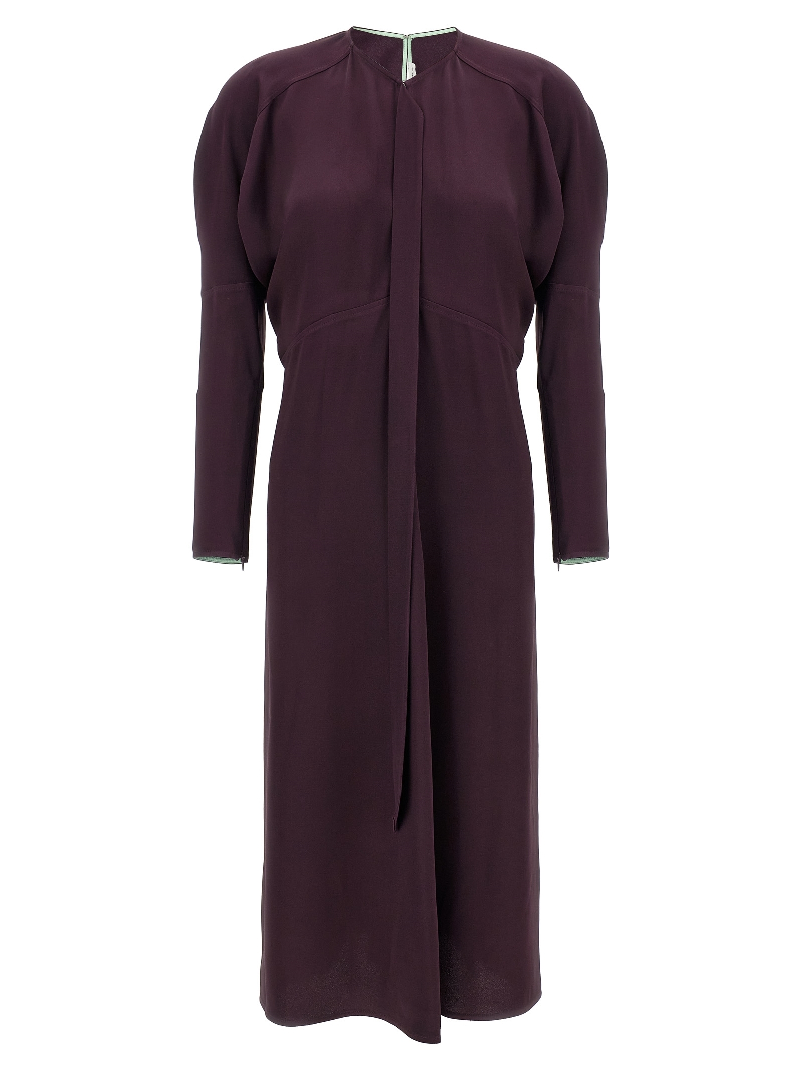 ワンピース VICTORIA BECKHAM 'Keyhole Dolman Midi' dress Purple