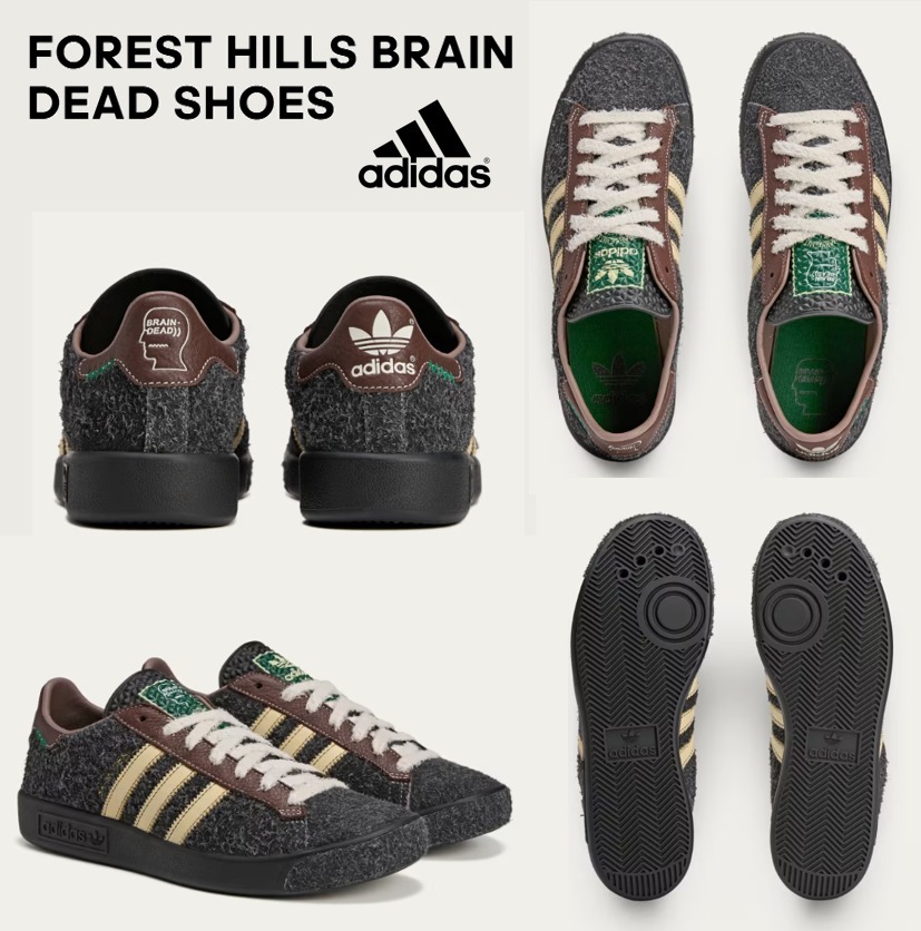 大人気☆アディダスオリジナル☆Forest Hills Brain Dead Shoes