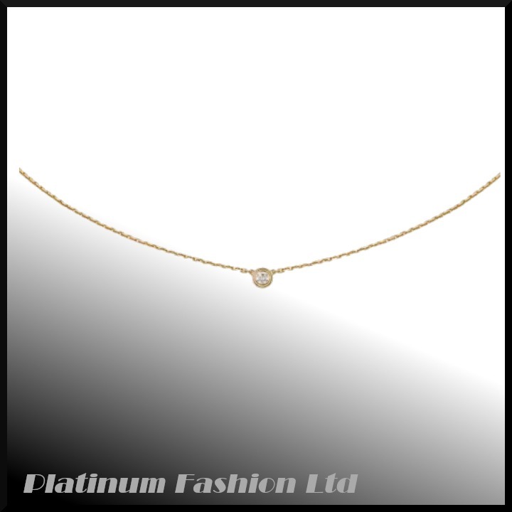 ◆希少品【Cartier】D'Amour ネックレス XS Yellow Gold Diamond