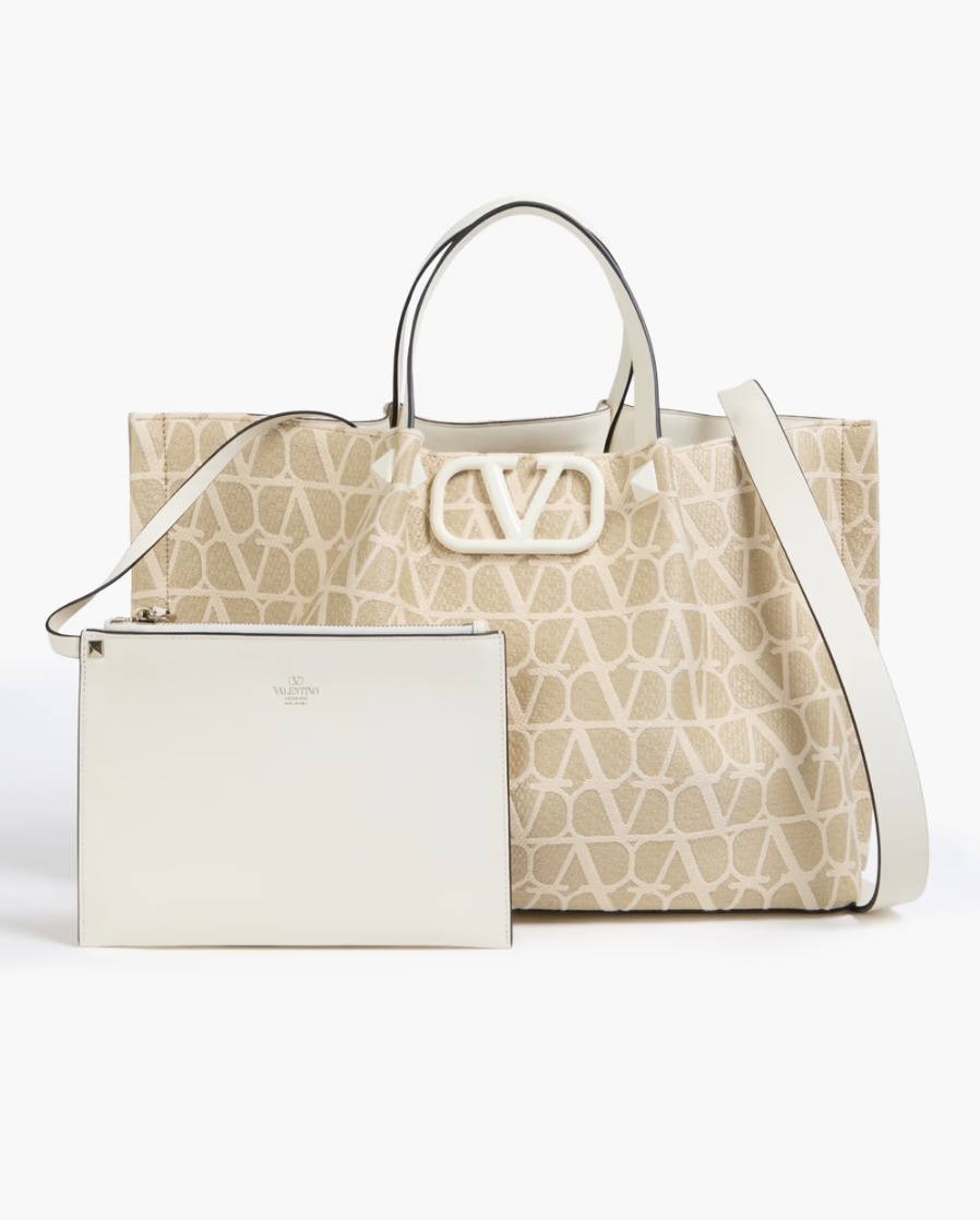 VALENTINO GARAVANI VLOGO キャンバス トートバッグ