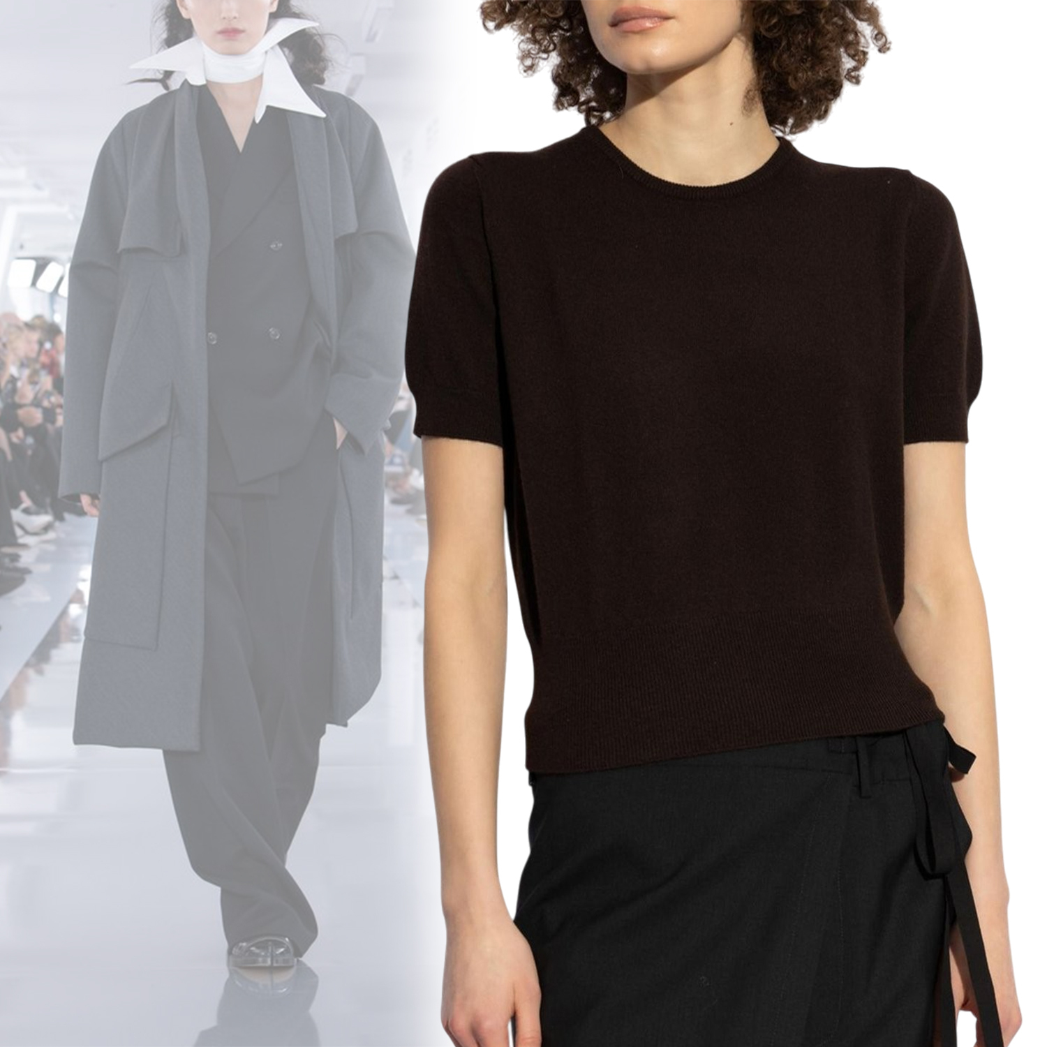 ◆Maison Margiela◆ クルーネック ニットトップ ウール