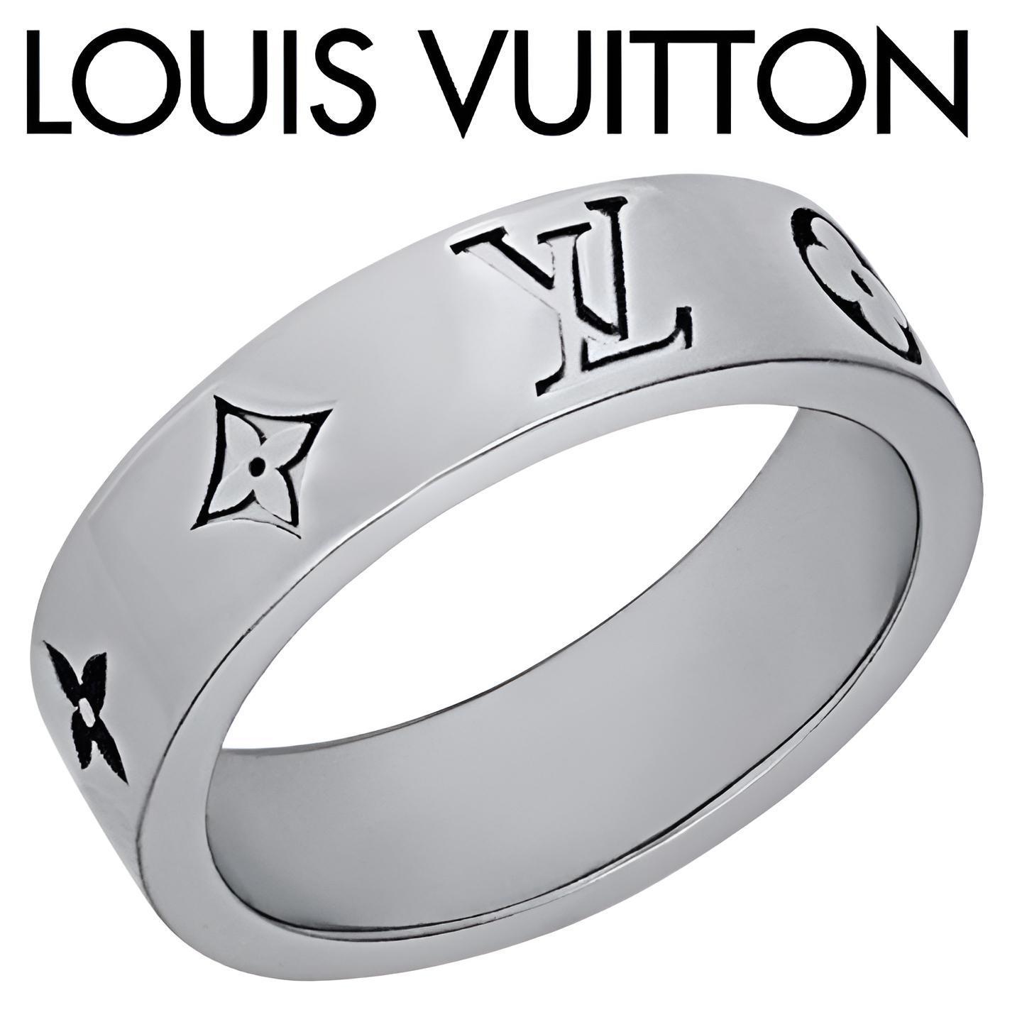 ワンランク上のお洒落♪【Louis Vuitton】LV モザイク リング